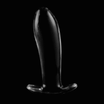 NEBULA SERIES BY IBIZA – PLUG ANAL MODÈLE 5 VERRE BOROSILICATE CLAIR 12.5 CM -O- 3.5 CM