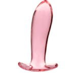 NEBULA SERIES BY IBIZA – PLUG ANAL MODÈLE 5 VERRE BOROSILICATE ROSE 12.5 CM -O- 3.5 CM