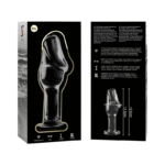 NEBULA SERIES BY IBIZA – PLUG ANAL MODÈLE 6 VERRE BOROSILICATE CLAIR 12.5 CM -O- 4 CM