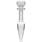 NEBULA SERIES BY IBIZA – PLUG ANAL MODÈLE 7 VERRE BOROSILICATE CLAIR 13.5 CM -O- 3 CM