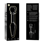 NEBULA SERIES BY IBIZA – PLUG ANAL MODÈLE 7 VERRE BOROSILICATE CLAIR 13.5 CM -O- 3 CM