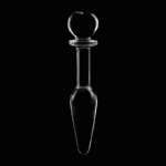 NEBULA SERIES BY IBIZA – PLUG ANAL MODÈLE 7 VERRE BOROSILICATE CLAIR 13.5 CM -O- 3 CM