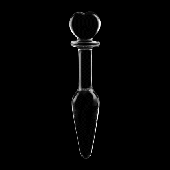 NEBULA SERIES BY IBIZA - PLUG ANAL MODÈLE 7 VERRE BOROSILICATE CLAIR 13.5 CM -O- 3 CM-NEBULA SERIES BY IBIZA-sextoys-lingerie-bdsm-hygiène-sexshop