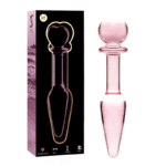 NEBULA SERIES BY IBIZA - PLUG ANAL MODÈLE 7 VERRE BOROSILICATE ROSE 13.5 CM -O- 3 CM-NEBULA SERIES BY IBIZA-sextoys-lingerie-bdsm-hygiène-sexshop