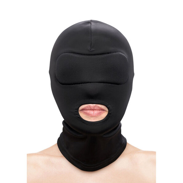NS NOVELTIES - FETISH & FASHION CAGOULE BOUCHE NYLON NOIR-NS NOVELTIES-sextoys-lingerie-bdsm-hygiène-sexshop