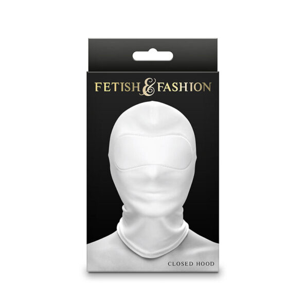 NS NOVELTIES - FETISH & FASHION CAGOULE FERMÉE NYLON BLANC-NS NOVELTIES-sextoys-lingerie-bdsm-hygiène-sexshop
