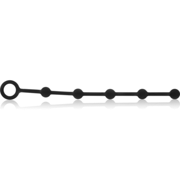 OHMAMA - CHAÎNE ANAL EN SILICONE 23 CM-OHMAMA ANAL-sextoys-lingerie-bdsm-hygiène-sexshop