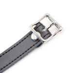 OHMAMA FETISH – BÂILLON BALLE EN SILICONE AVEC CEINTURE EN CUIR (CADENAS INCLUS)
