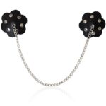 OHMAMA FETISH - BOUCLIER DE NIPPE PÉTALE AVEC CHAÎNE-OHMAMA FETISH-sextoys-lingerie-bdsm-hygiène-sexshop