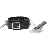 OHMAMA FETISH - COLLIER DE SOUMISSION AVEC 3 ANNEAUX-OHMAMA FETISH-sextoys-lingerie-bdsm-hygiène-sexshop