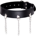 OHMAMA FETISH - COLLIER FÉTICHE AVEC ANNEAUX-OHMAMA FETISH-sextoys-lingerie-bdsm-hygiène-sexshop