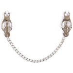 OHMAMA FETISH - PINCES MÉTALLIQUES AVEC CHAÎNE-OHMAMA FETISH-sextoys-lingerie-bdsm-hygiène-sexshop