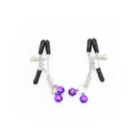 OHMAMA FETISH – Pinces à tétons AVEC CLOCHE LILAS