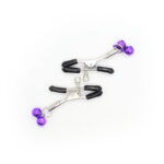 OHMAMA FETISH – Pinces à tétons AVEC CLOCHE LILAS