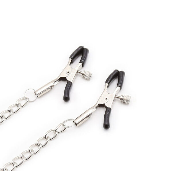 OHMAMA FETISH - RING GAG AVEC CHAÎNES ET PINCES À TÉLÉNOLS-OHMAMA FETISH-sextoys-lingerie-bdsm-hygiène-sexshop