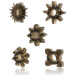OHMAMA - LOT DE 5 ANNEAUX TESTICULES ET PÉNIS EN SILICONE-OHMAMA-sextoys-lingerie-bdsm-hygiène-sexshop