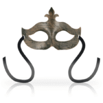 OHMAMA - MASQUES MASQUE CUIVRE FLEUR DE LIS-OHMAMA MASKS-sextoys-lingerie-bdsm-hygiène-sexshop