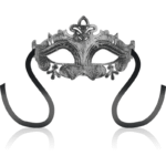 OHMAMA - MASQUES MASQUE STYLE VÉNITIEN ARGENT-OHMAMA MASKS-sextoys-lingerie-bdsm-hygiène-sexshop