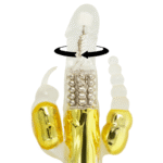 OHMAMA – VIBRATEUR MULTIFONCTIONNEL DORÉ