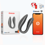 ONINDER – LISBOA G-SPOT & CLITORAL STIMULATEUR NOIR – APPLICATION GRATUITE