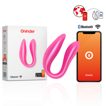 ONINDER - LISBOA G-SPOT & CLITORAL STIMULATEUR ROSE - APPLICATION GRATUITE-ONINDER-sextoys-lingerie-bdsm-hygiène-sexshop