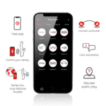 ONINDER – OSLO VIBRATION ET ROTATION NOIR – APPLICATION GRATUITE