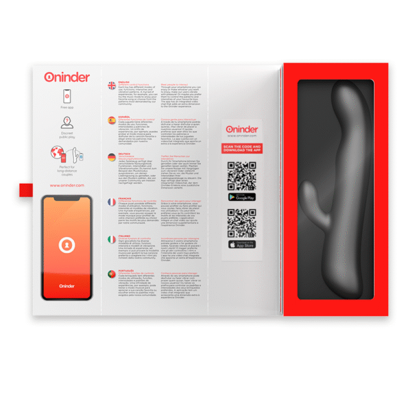 ONINDER - OSLO VIBRATION ET ROTATION NOIR - APPLICATION GRATUITE-ONINDER-sextoys-lingerie-bdsm-hygiène-sexshop