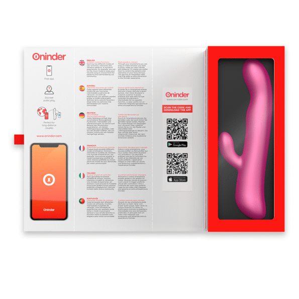 ONINDER - OSLO VIBRATION ET ROTATION ROSE - APPLICATION GRATUITE-ONINDER-sextoys-lingerie-bdsm-hygiène-sexshop