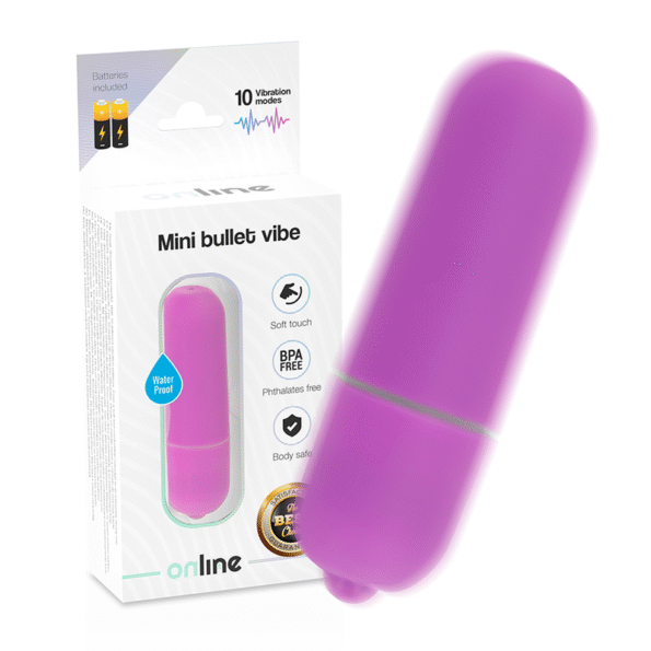 ONLINE - MINI BALLE VIBRANTE LILAS-ONLINE-sextoys-lingerie-bdsm-hygiène-sexshop