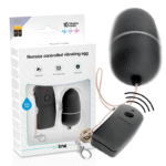 ONLINE - OEUF VIBRANT AVEC TÉLÉCOMMANDE NOIRE-ONLINE-sextoys-lingerie-bdsm-hygiène-sexshop