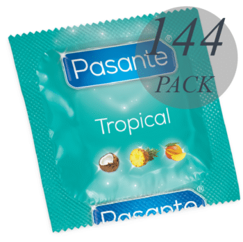PASANTE - LES PRÉSERVATIFS SAVEURS TROPICALES 144 UNITÉS-PASANTE-sextoys-lingerie-bdsm-hygiène-sexshop