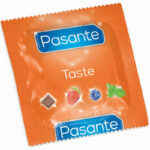 PASANTE – PRÉSERVATIFS SAVEUR FRAISE SAC 144 UNITÉS