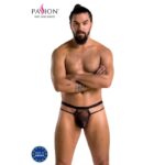 PASSION - 029 STRING COLLIN NOIR L/XL-PASSION MEN-sextoys-lingerie-bdsm-hygiène-sexshop
