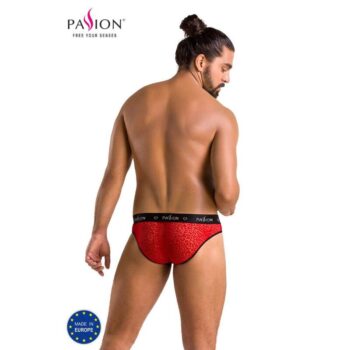 PASSION - 031 SLIP MIKE ROUGE S/M-PASSION MEN-sextoys-lingerie-bdsm-hygiène-sexshop
