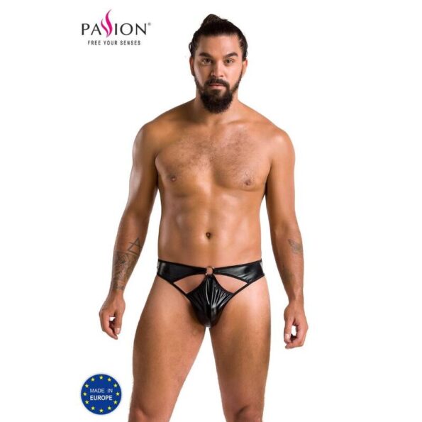 PASSION - 033 PAUL STRING NOIR L/XL-PASSION MEN-sextoys-lingerie-bdsm-hygiène-sexshop