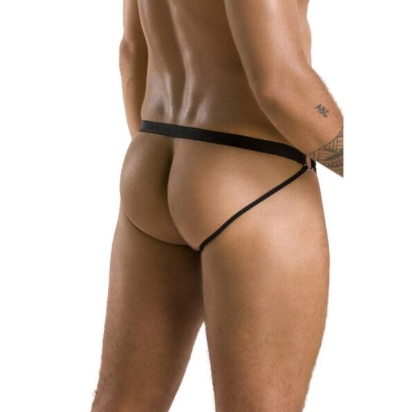 PASSION - 034 SLIP OPEN LUKE NOIR S/M-PASSION MEN-sextoys-lingerie-bdsm-hygiène-sexshop