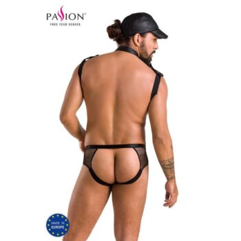 PASSION - 038 ENSEMBLE JOHN BLACK L/XL-PASSION MEN-sextoys-lingerie-bdsm-hygiène-sexshop