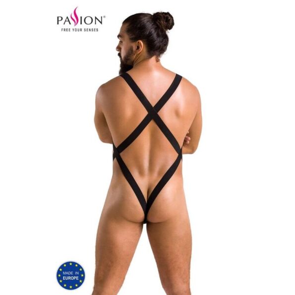 PASSION - 040 BODY LEON NOIR L/XL-PASSION MEN-sextoys-lingerie-bdsm-hygiène-sexshop