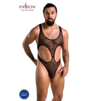 PASSION - 040 BODY LEON NOIR S/M-PASSION MEN-sextoys-lingerie-bdsm-hygiène-sexshop