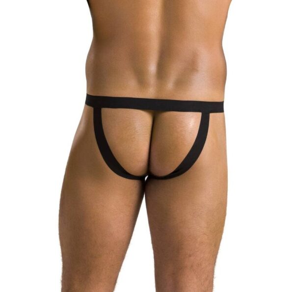 PASSION - 044 SLIP OPEN BEN NOIR S/M-PASSION MEN-sextoys-lingerie-bdsm-hygiène-sexshop