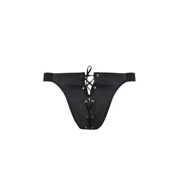 PASSION - 044 SLIP OPEN BEN NOIR S/M-PASSION MEN-sextoys-lingerie-bdsm-hygiène-sexshop