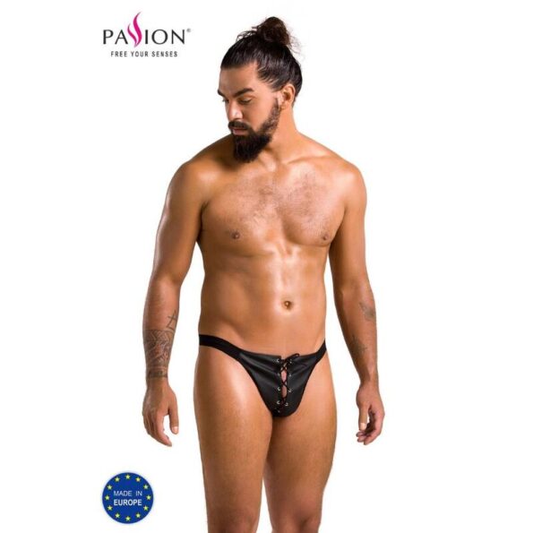 PASSION - 044 SLIP OPEN BEN NOIR S/M-PASSION MEN-sextoys-lingerie-bdsm-hygiène-sexshop