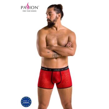 PASSION - 046 SHORT PARKER ROUGE S/M-PASSION MEN-sextoys-lingerie-bdsm-hygiène-sexshop