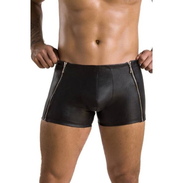 PASSION - 049 SHORT NOIR MAT S/M-PASSION MEN-sextoys-lingerie-bdsm-hygiène-sexshop