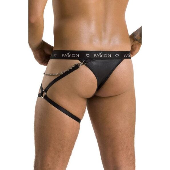 PASSION - 058 BILL STRING NOIR S/M-PASSION MEN-sextoys-lingerie-bdsm-hygiène-sexshop