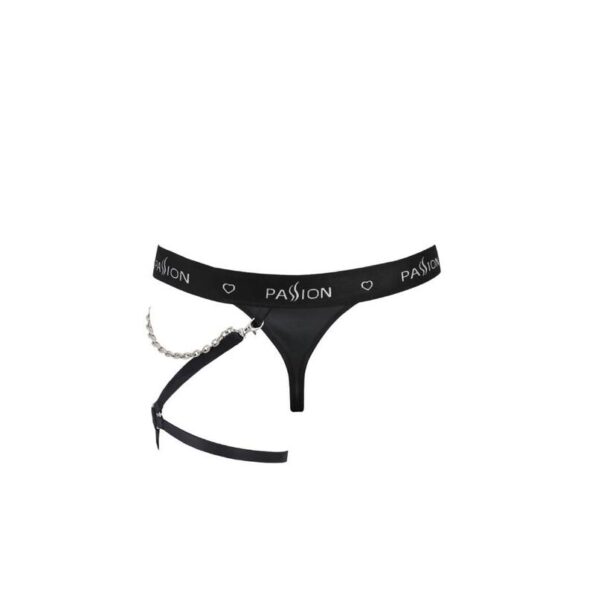 PASSION - 058 BILL STRING NOIR S/M-PASSION MEN-sextoys-lingerie-bdsm-hygiène-sexshop