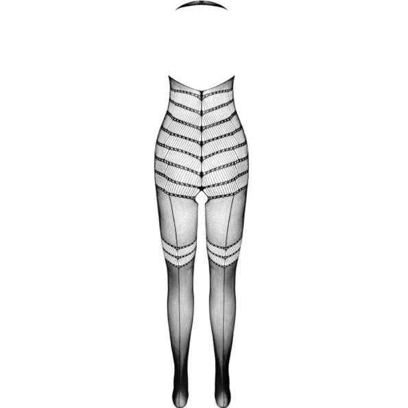 PASSION - BODYSTOCKING BS100 NOIR TAILLE UNIQUE-PASSION WOMAN BODYSTOCKINGS-sextoys-lingerie-bdsm-hygiène-sexshop