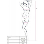 PASSION – BODYSTOCKING BS100 NOIR TAILLE UNIQUE