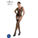 PASSION - BODYSTOCKING ECO COLLECTION ECO BS001 NOIR-PASSION WOMAN BODYSTOCKINGS-sextoys-lingerie-bdsm-hygiène-sexshop