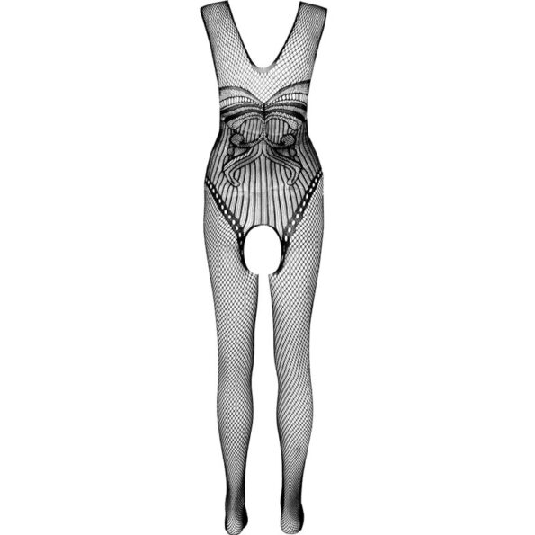 PASSION - BODYSTOCKING ECO COLLECTION ECO BS003 ROUGE-PASSION WOMAN BODYSTOCKINGS-sextoys-lingerie-bdsm-hygiène-sexshop